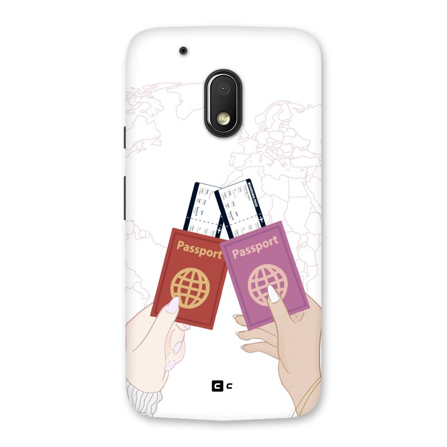 Passport Drive Back Case for Moto G4 Play