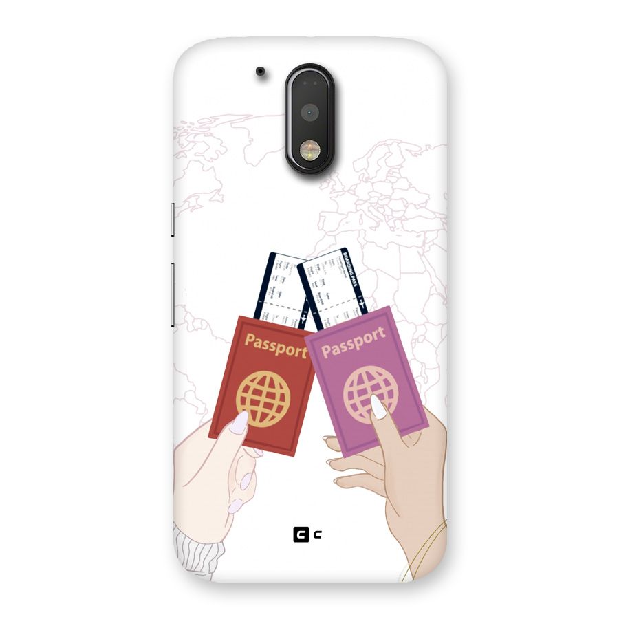 Passport Drive Back Case for Moto G4 Plus