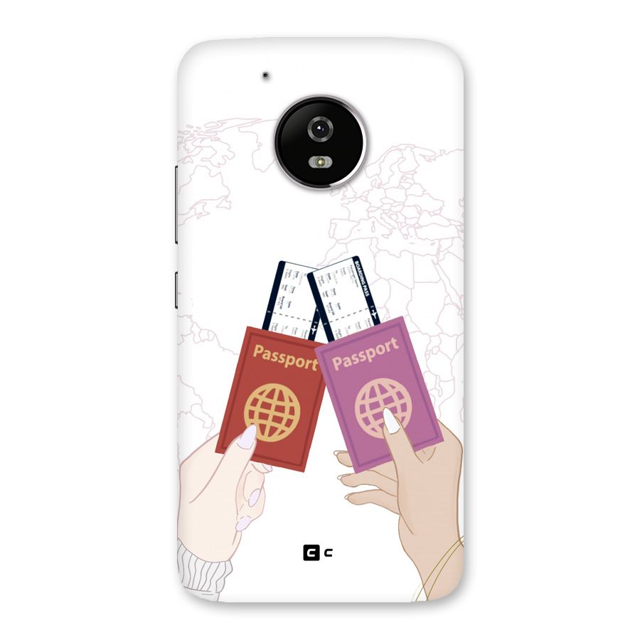 Passport Drive Back Case for Moto G5