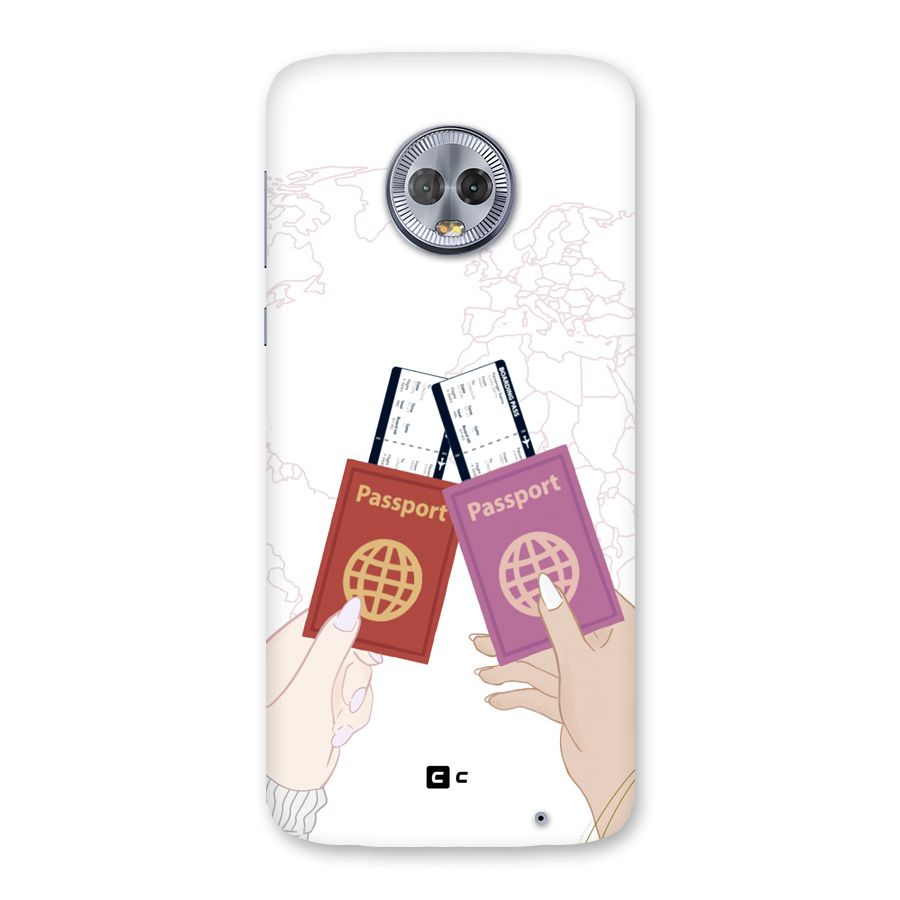 Passport Drive Back Case for Moto G6 Plus
