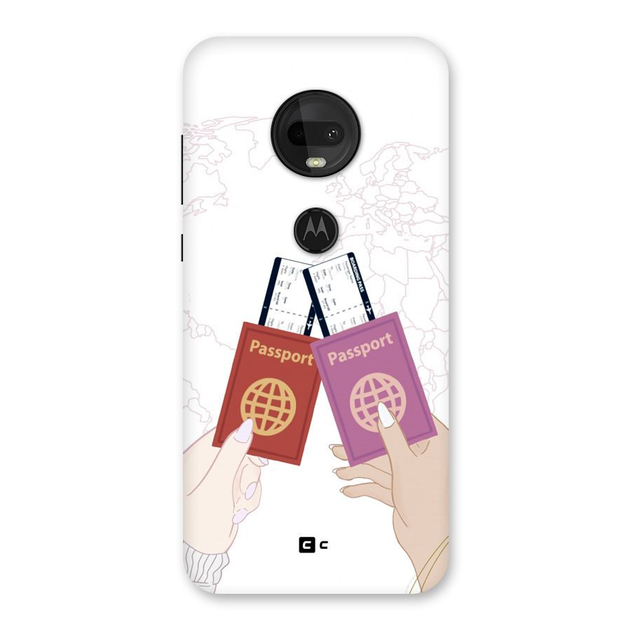 Passport Drive Back Case for Moto G7