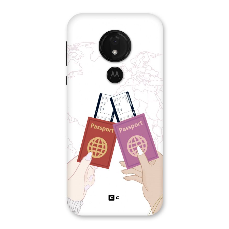 Passport Drive Back Case for Moto G7 Power
