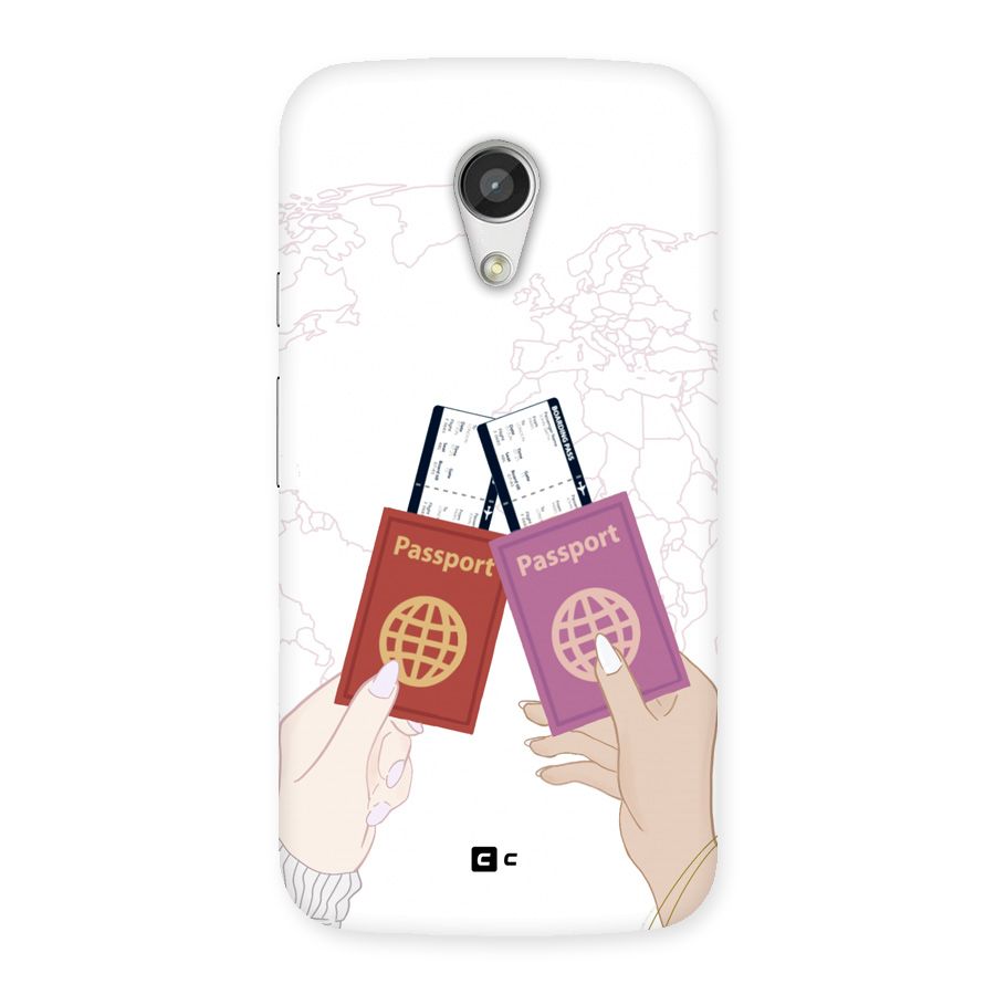 Passport Drive Back Case for Moto G 2nd Gen