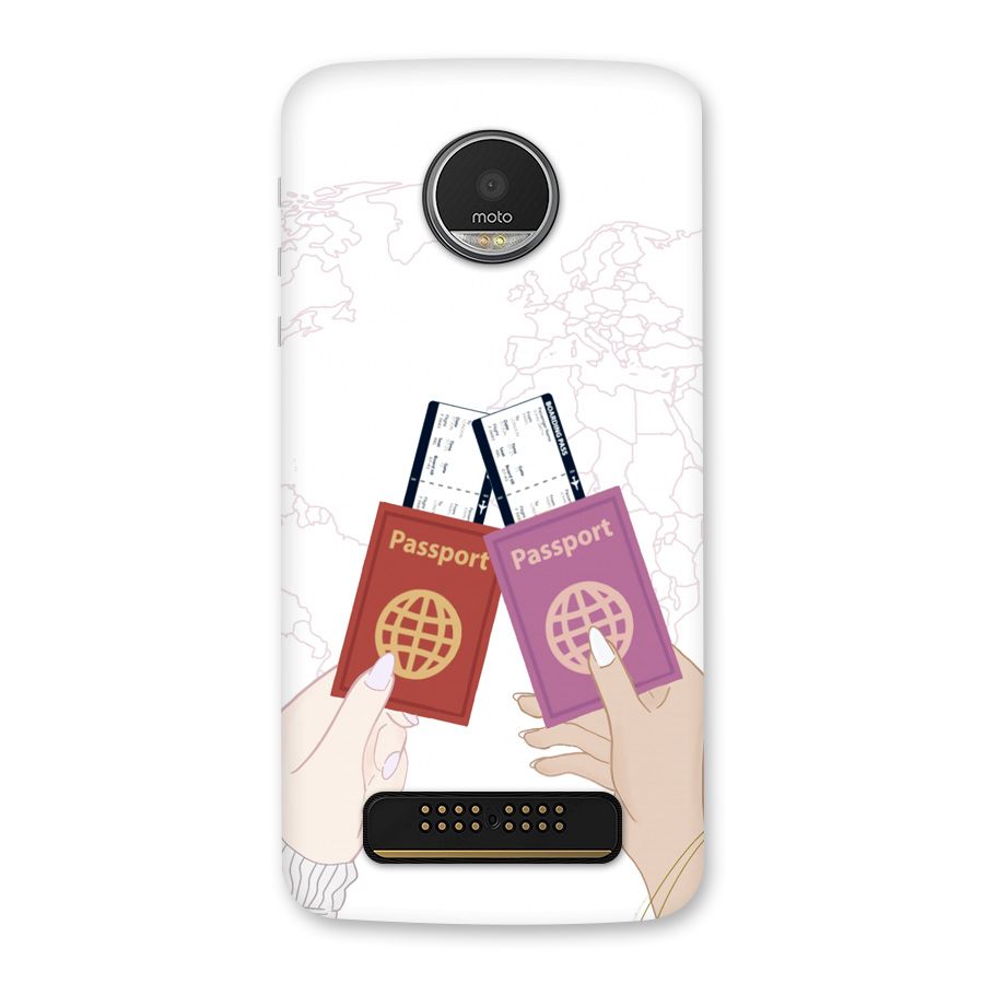 Passport Drive Back Case for Moto Z Play