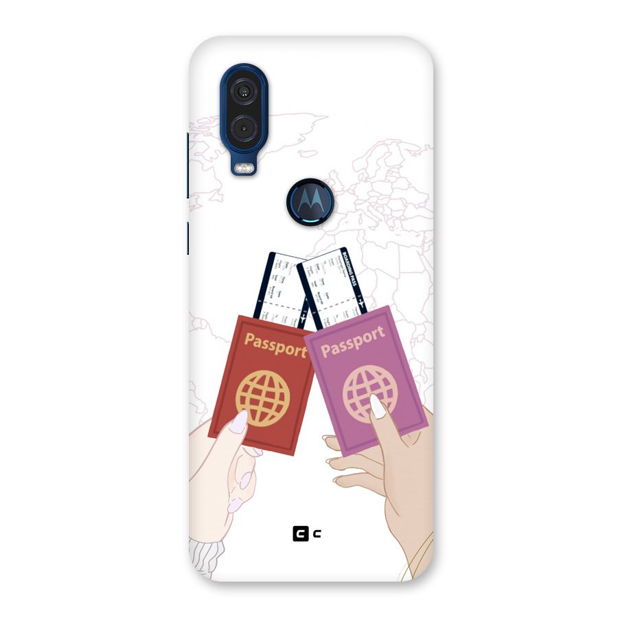 Passport Drive Back Case for Motorola One Vision