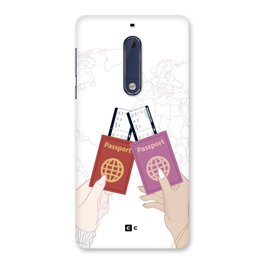 Passport Drive Back Case for Nokia 5