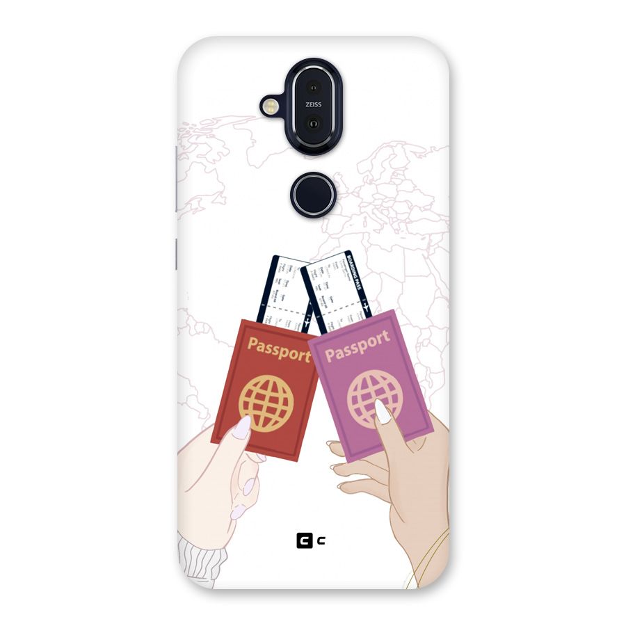 Passport Drive Back Case for Nokia 8.1