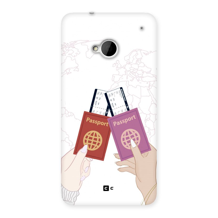 Passport Drive Back Case for One M7 (Single Sim)