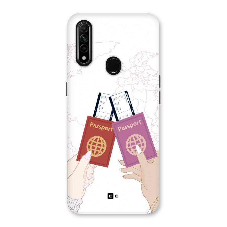 Passport Drive Back Case for Oppo A31
