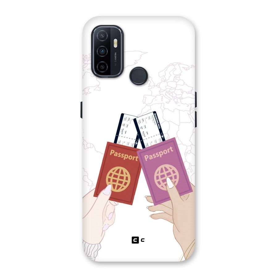 Passport Drive Back Case for Oppo A32