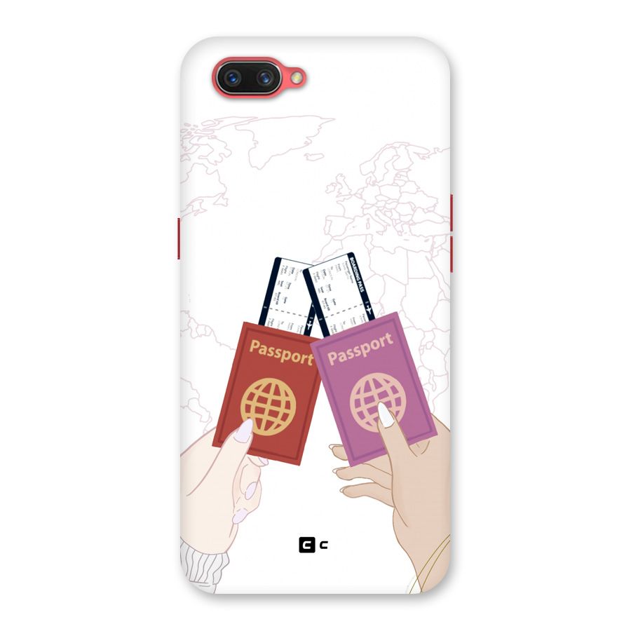Passport Drive Back Case for Oppo A3s