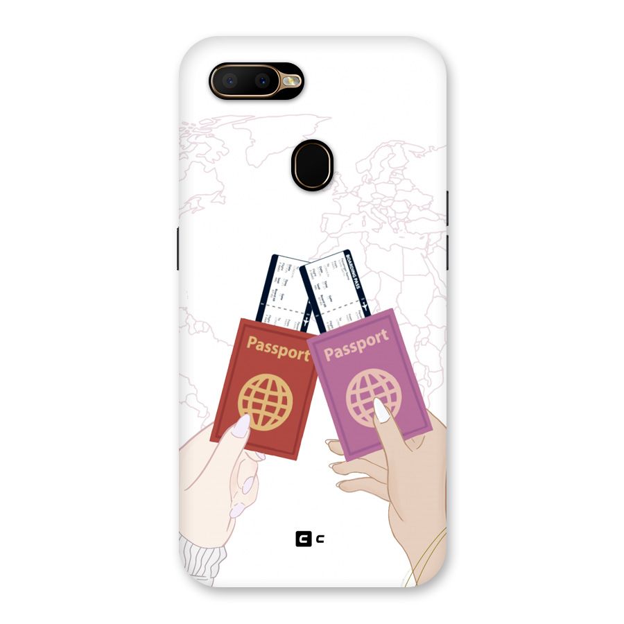 Passport Drive Back Case for Oppo A5s