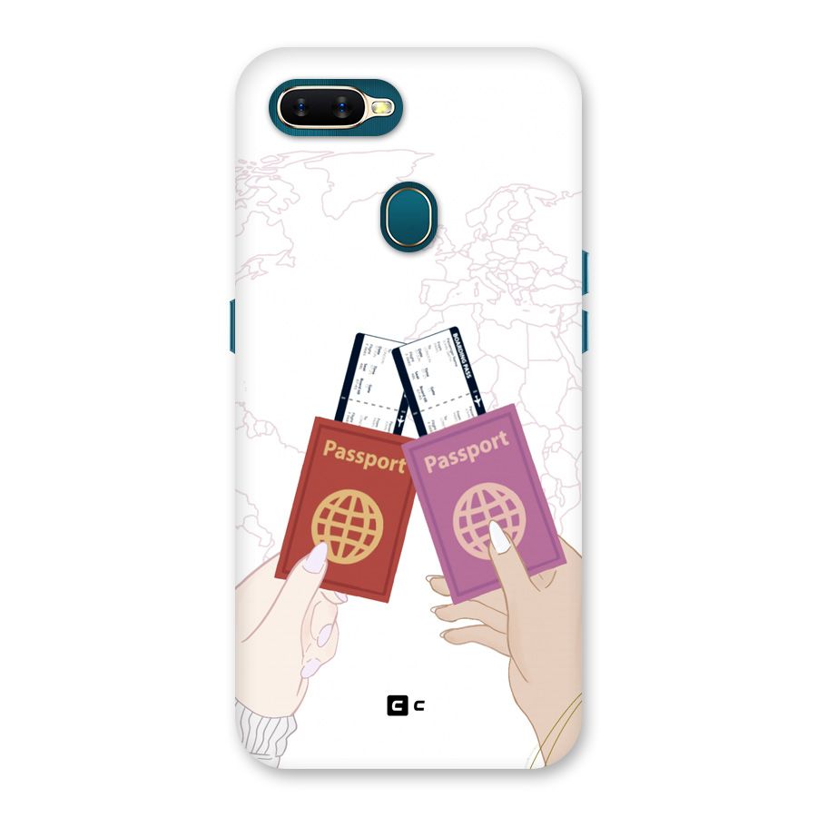 Passport Drive Back Case for Oppo A7