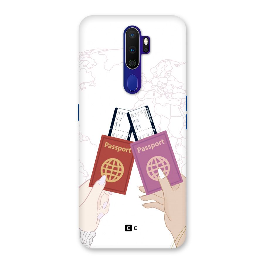Passport Drive Back Case for Oppo A9 (2020)