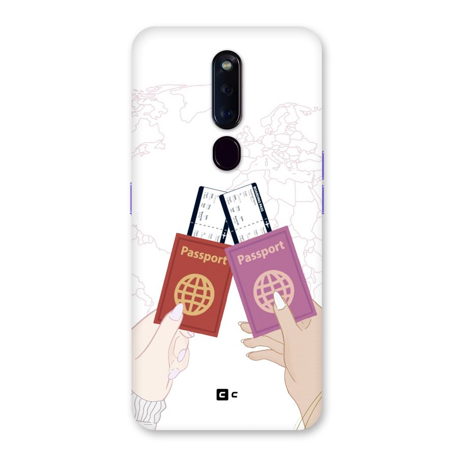 Passport Drive Back Case for Oppo F11 Pro