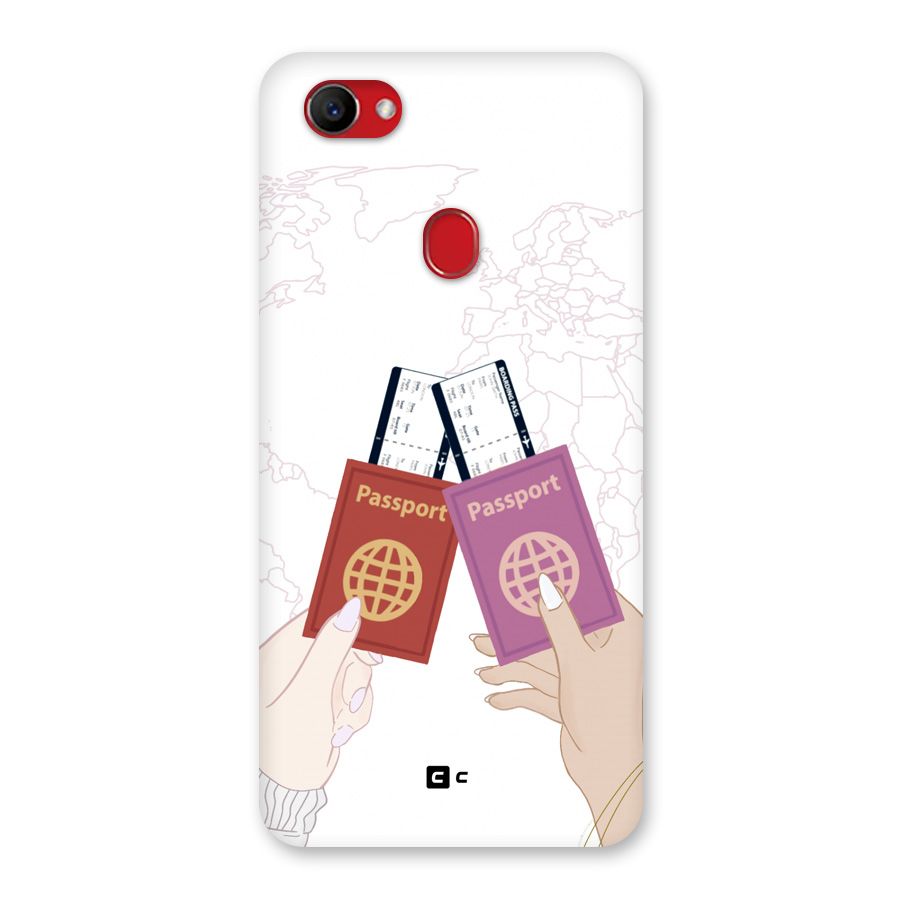 Passport Drive Back Case for Oppo F7