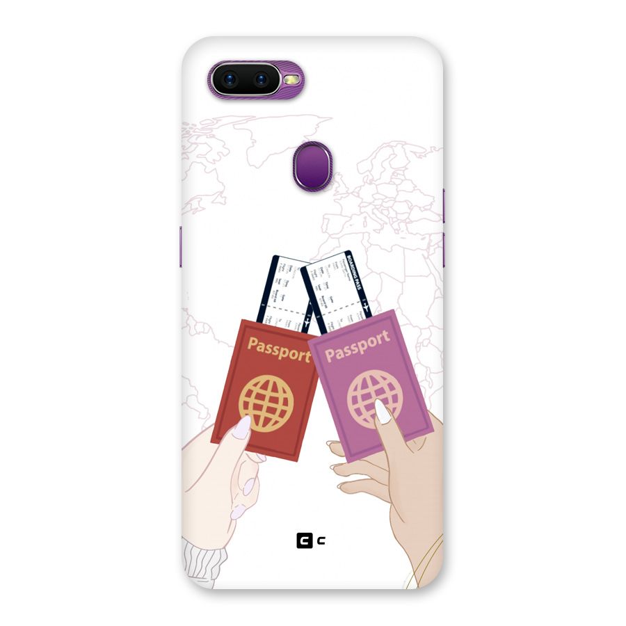 Passport Drive Back Case for Oppo F9