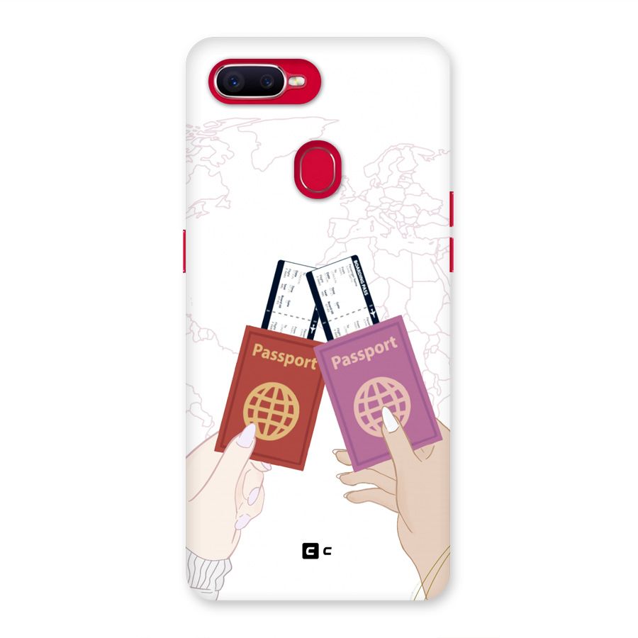 Passport Drive Back Case for Oppo F9 Pro