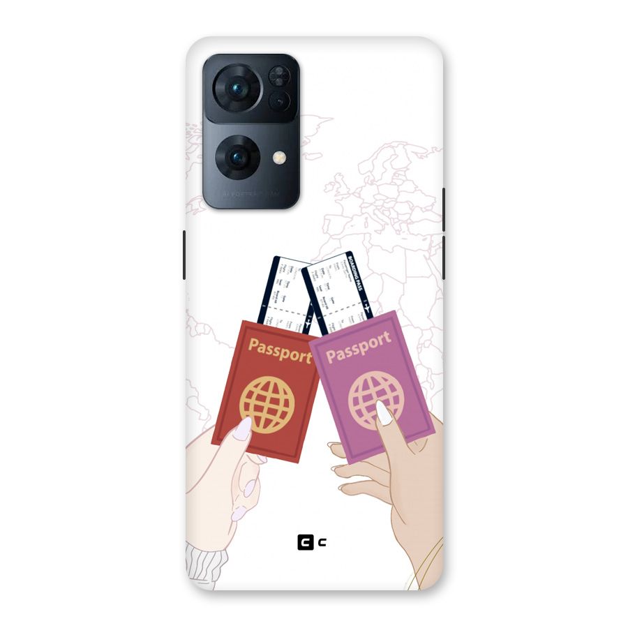 Passport Drive Back Case for Oppo Reno7 Pro 5G