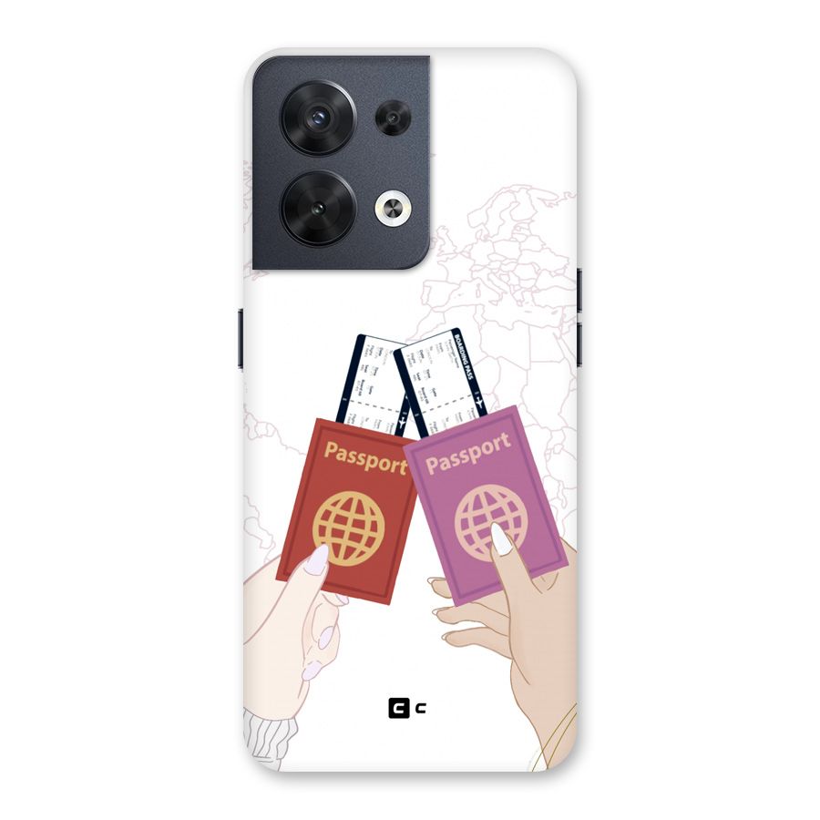 Passport Drive Back Case for Oppo Reno8 5G