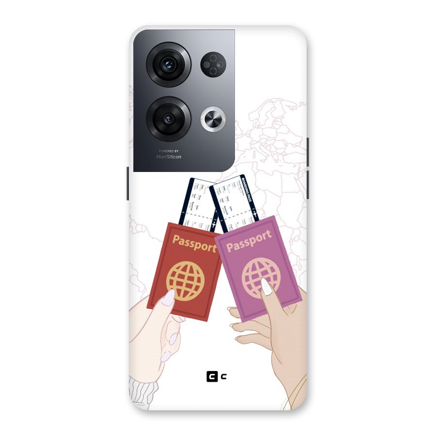 Passport Drive Back Case for Oppo Reno8 Pro 5G