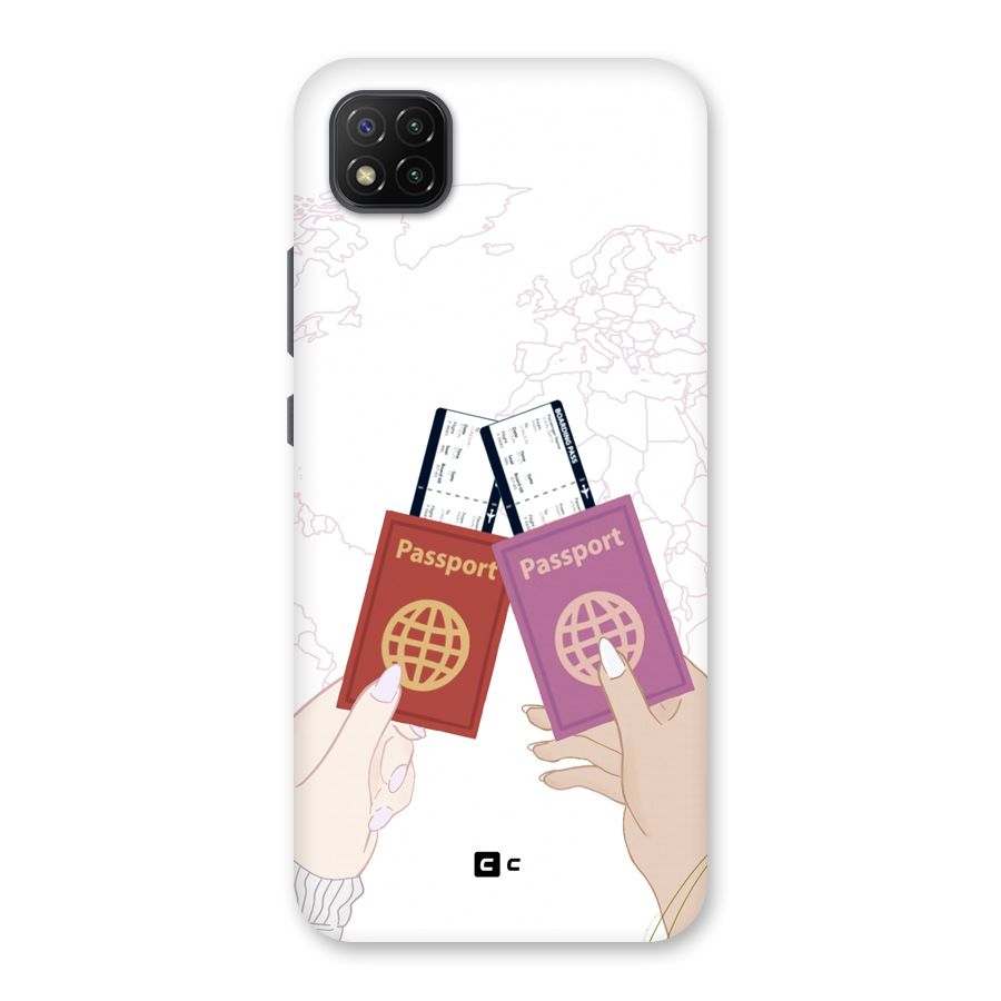 Passport Drive Back Case for Poco C3