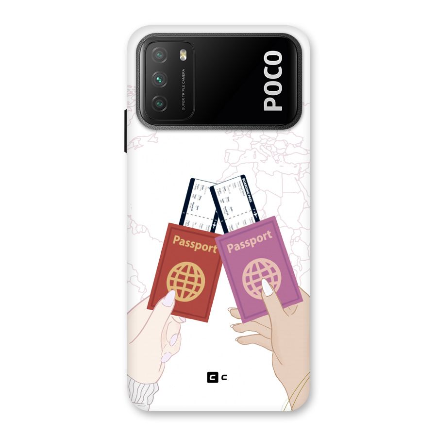 Passport Drive Back Case for Poco M3