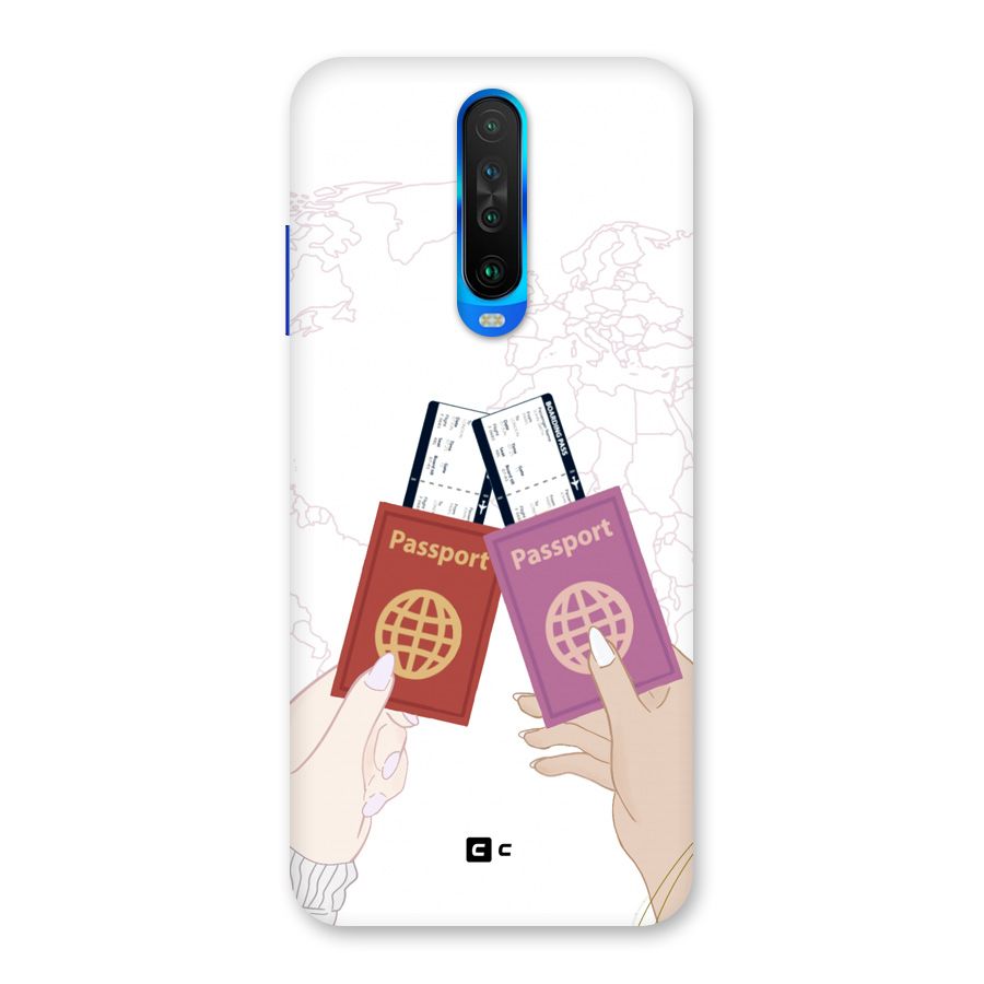 Passport Drive Back Case for Poco X2