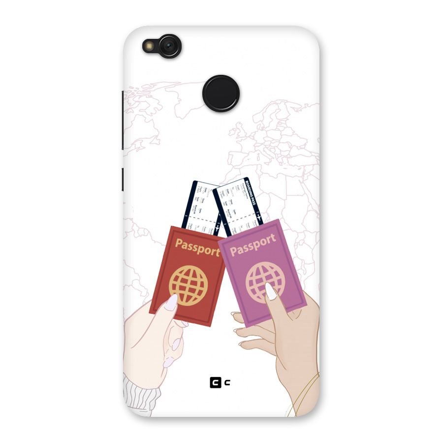 Passport Drive Back Case for Redmi 4