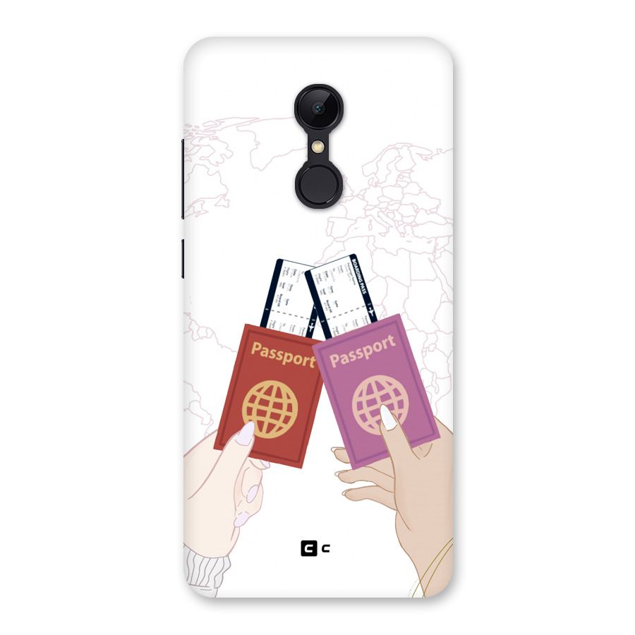 Passport Drive Back Case for Redmi 5
