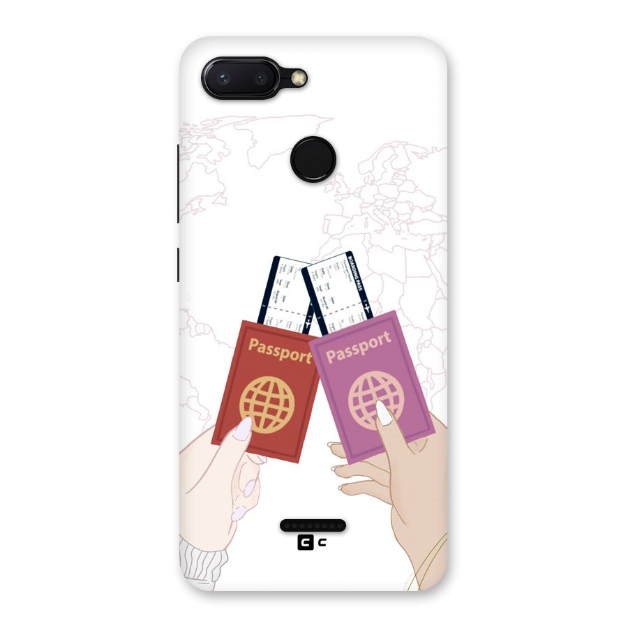 Passport Drive Back Case for Redmi 6