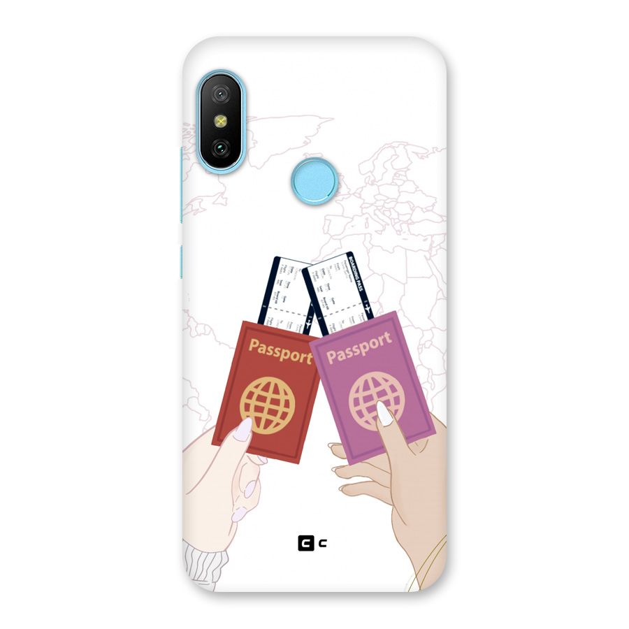 Passport Drive Back Case for Redmi 6 Pro