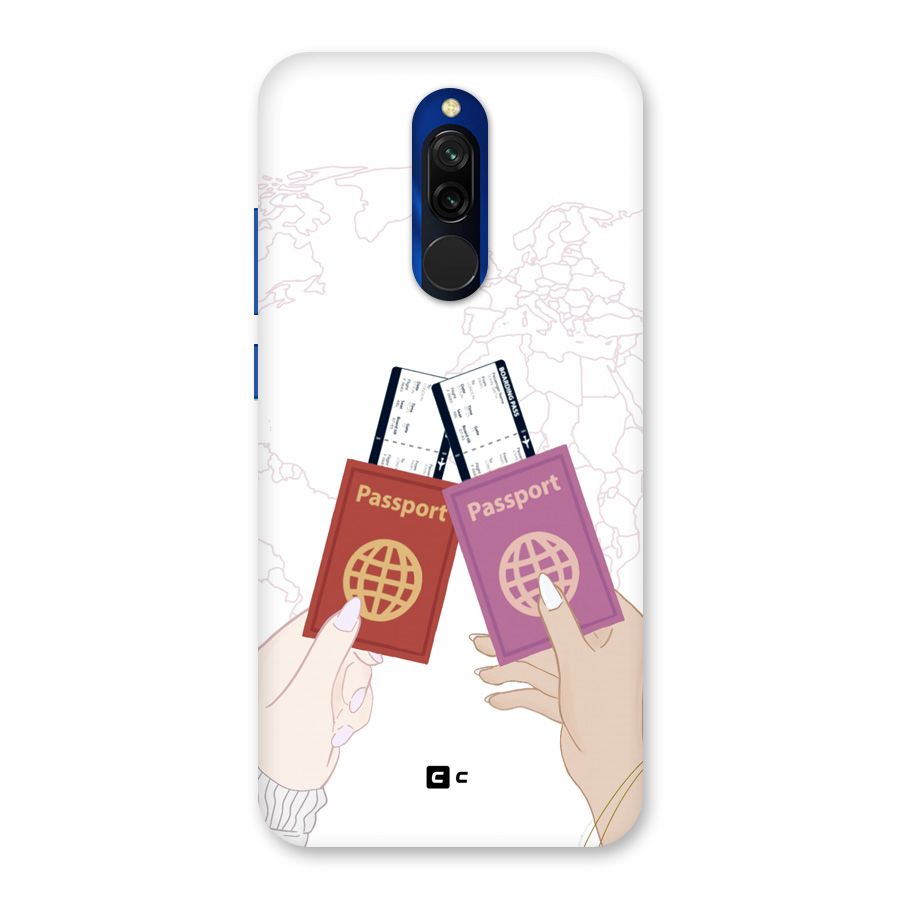 Passport Drive Back Case for Redmi 8