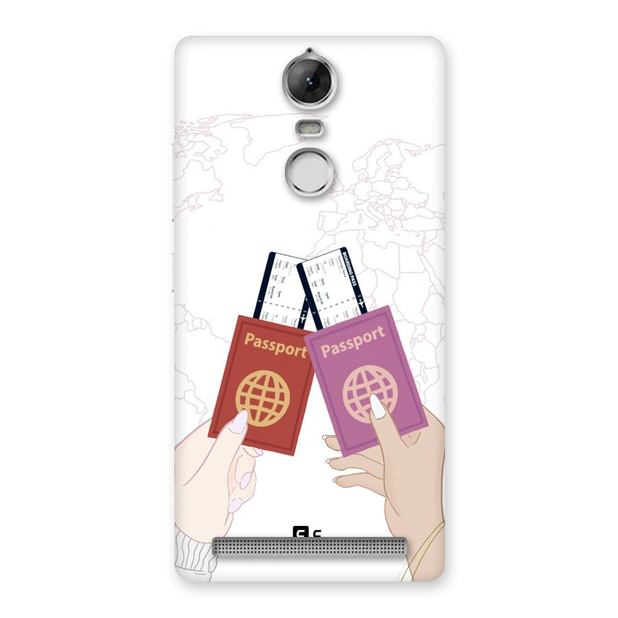 Passport Drive Back Case for Vibe K5 Note