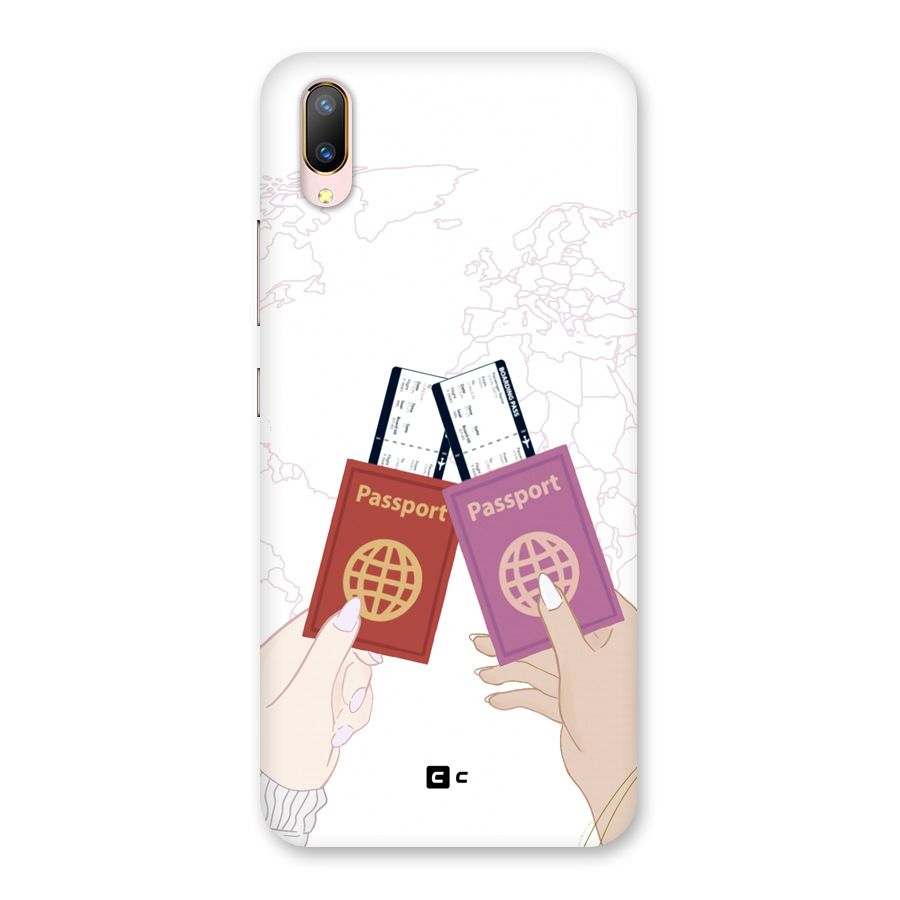 Passport Drive Back Case for Vivo V11 Pro
