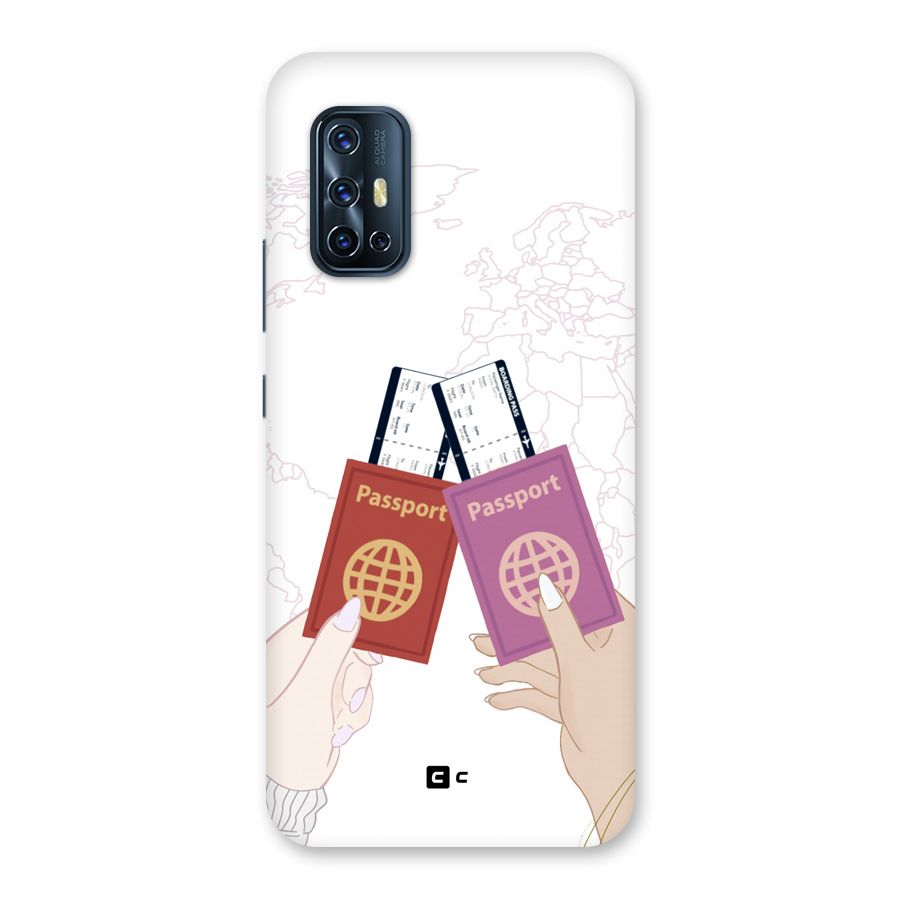 Passport Drive Back Case for Vivo V17