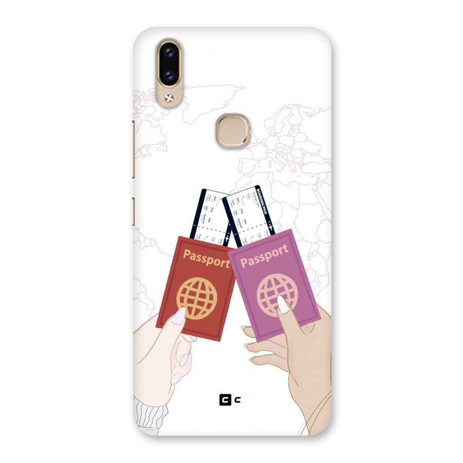 Passport Drive Back Case for Vivo V9 Youth