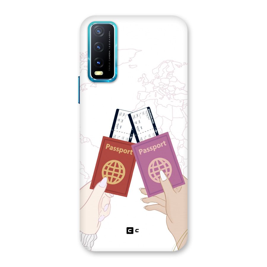 Passport Drive Back Case for Vivo Y20G