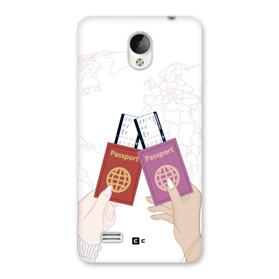 Passport Drive Back Case for Vivo Y21