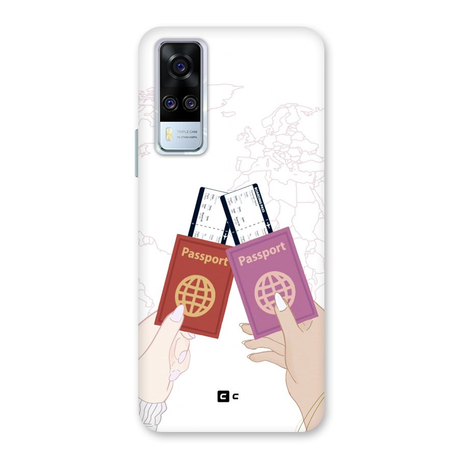 Passport Drive Back Case for Vivo Y31