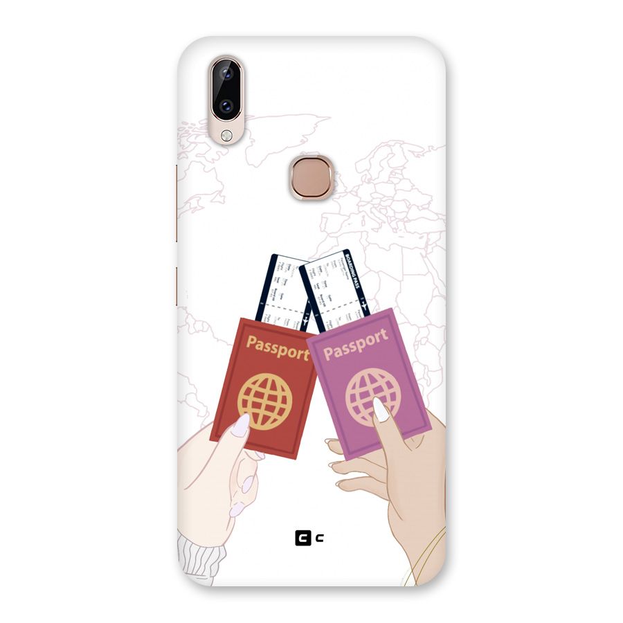 Passport Drive Back Case for Vivo Y83 Pro
