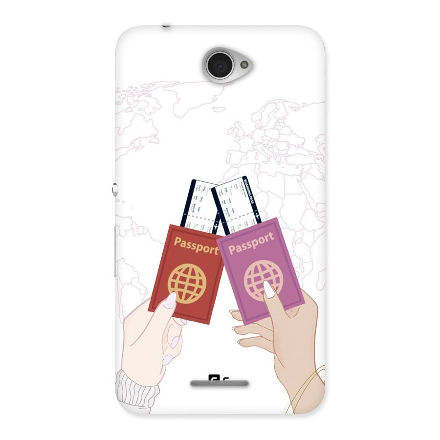 Passport Drive Back Case for Xperia E4
