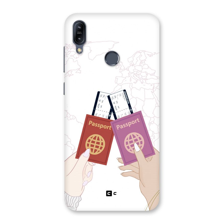Passport Drive Back Case for Zenfone Max M2