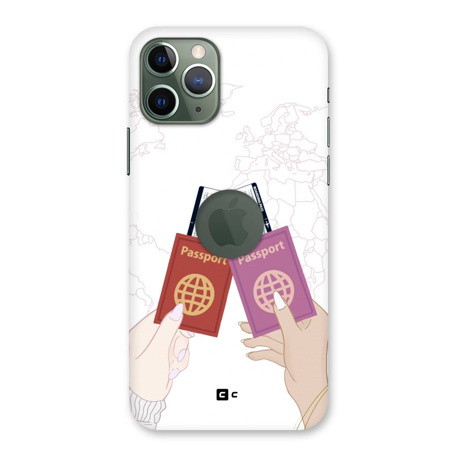 Passport Drive Back Case for iPhone 11 Pro Logo Cut