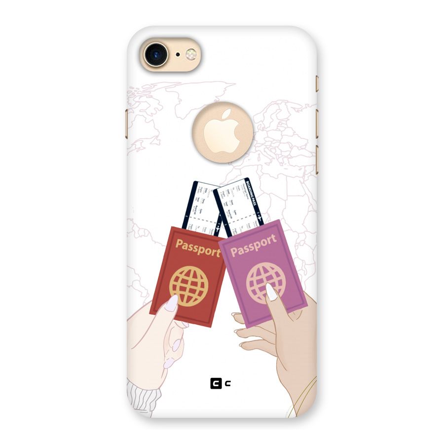 Passport Drive Back Case for iPhone 7 Logo Cut