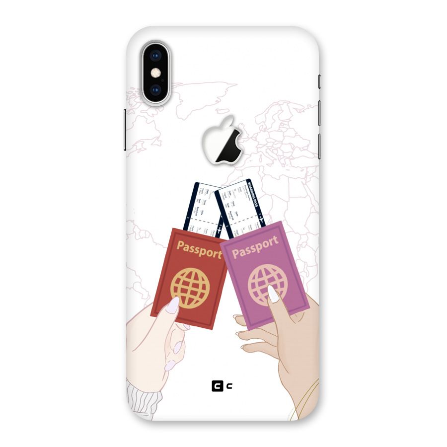 Passport Drive Back Case for iPhone XS Max Apple Cut
