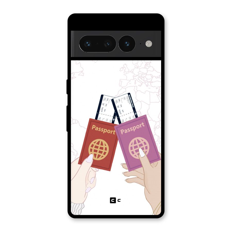 Passport Drive Glass Back Case for Google Pixel 7 Pro
