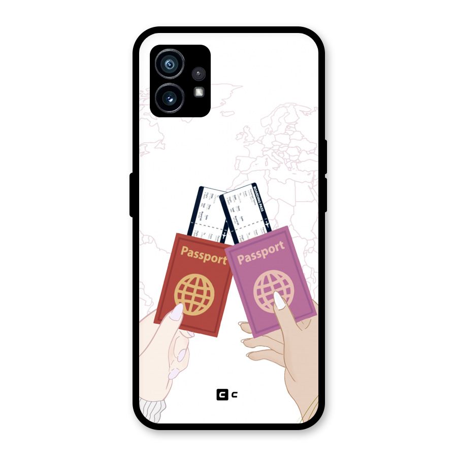 Passport Drive Glass Back Case for Nothing Phone 1