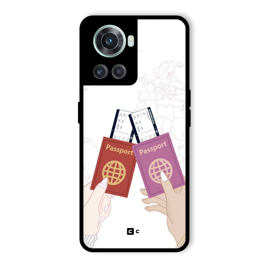Passport Drive Glass Back Case for OnePlus 10R