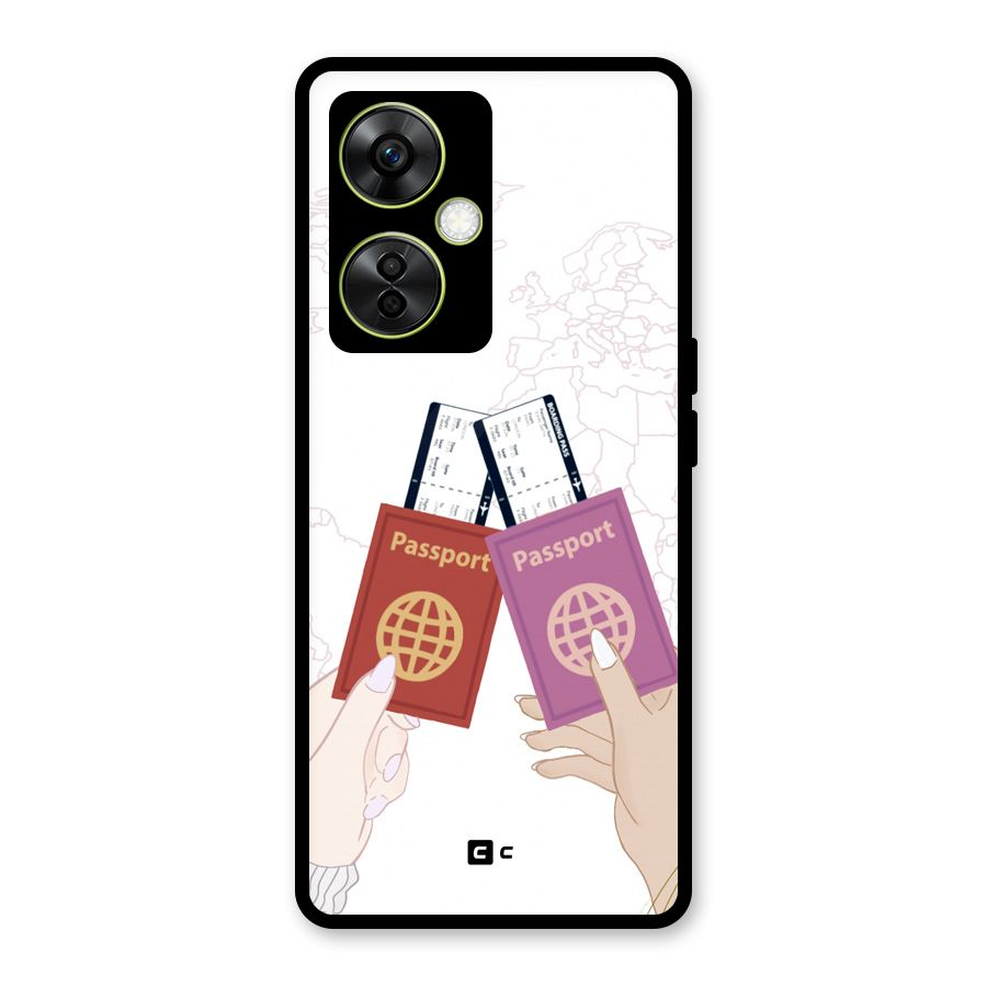 Passport Drive Glass Back Case for OnePlus Nord CE 3 Lite